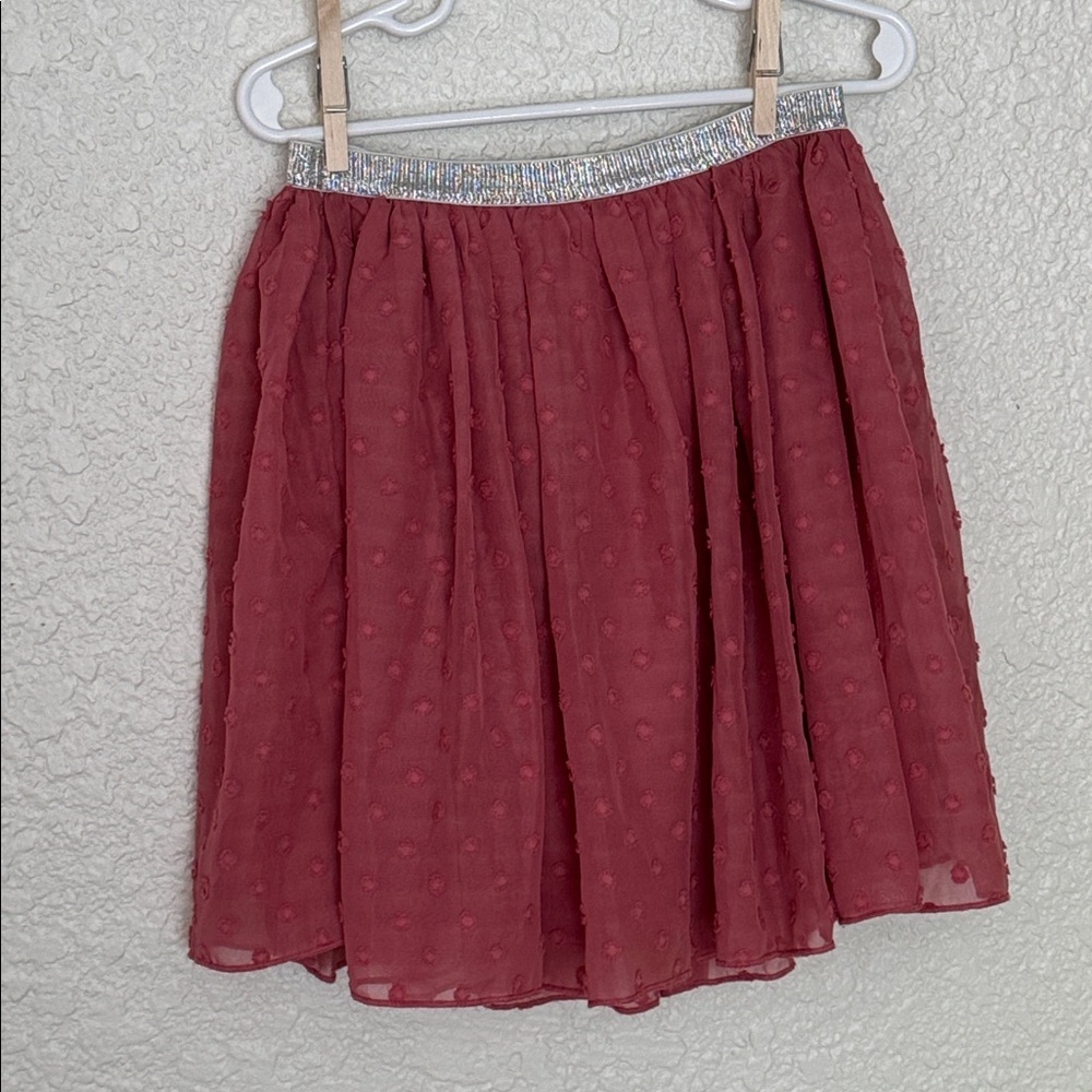 Girls size S - Elegant Polka Dot Skirt